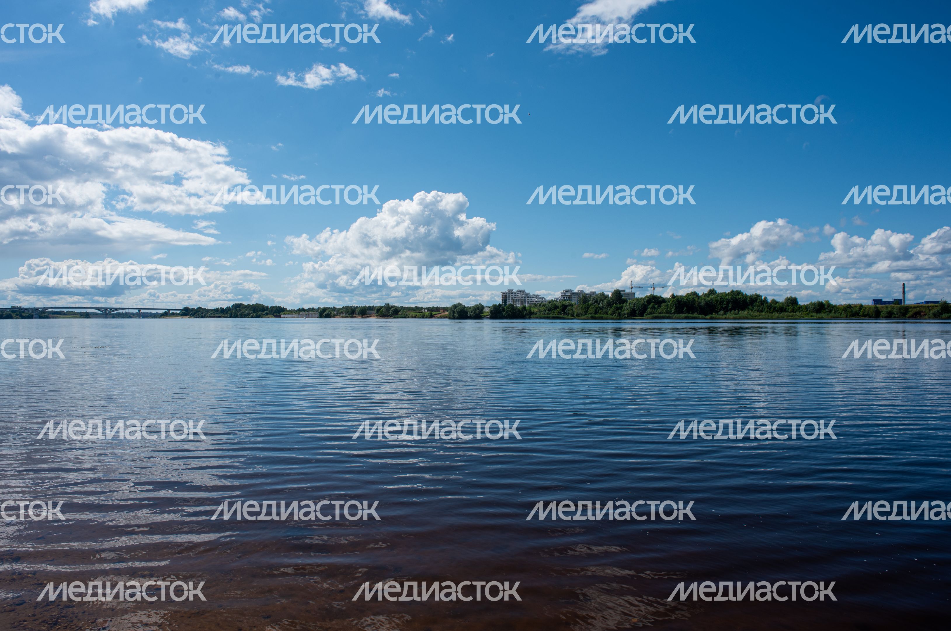 Летние виды города Дубна