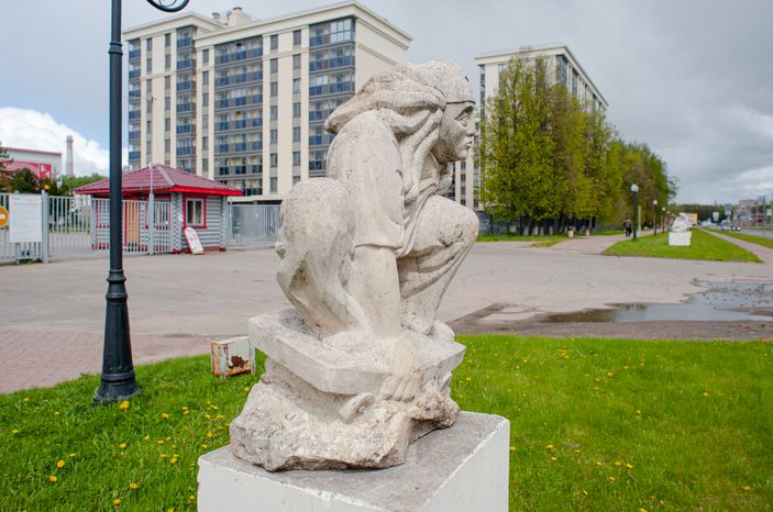 Весенние виды города Хотьково