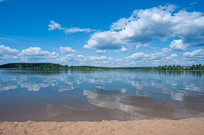 Весенние виды города Руза