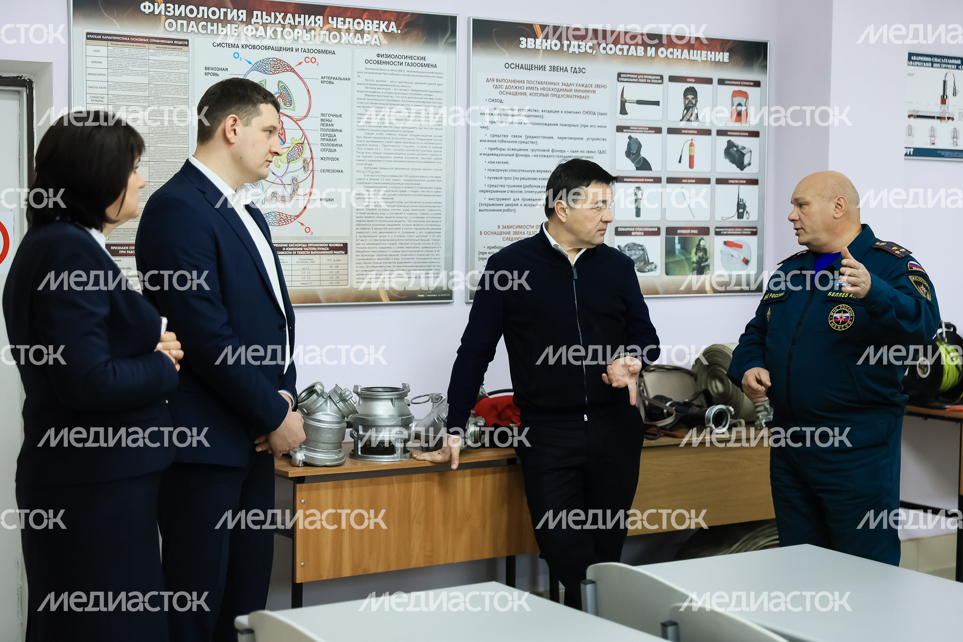 Посещение Губернатором Павлово-Посадского Техникума