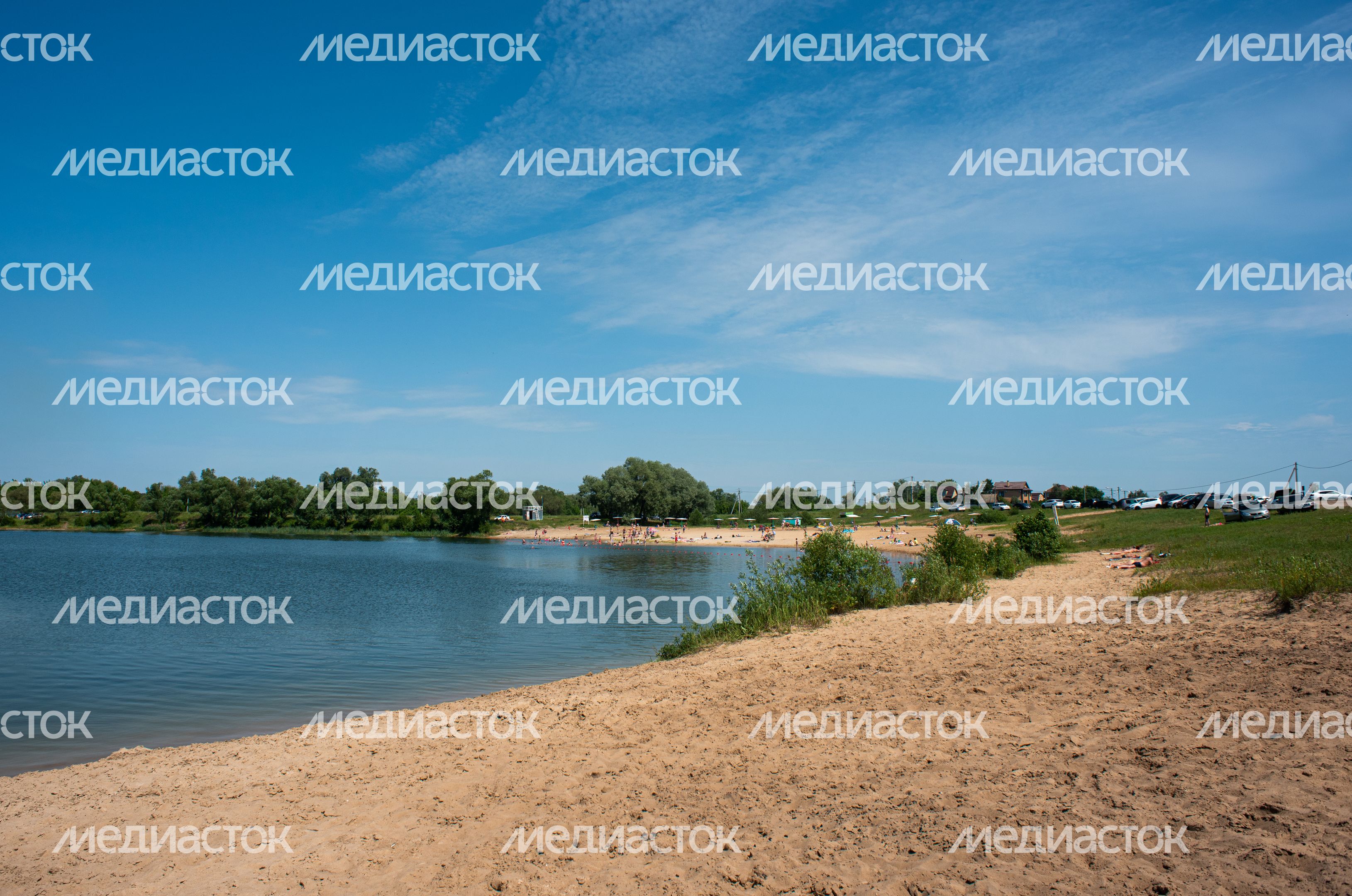 Летние виды Белопесоцкого карьера