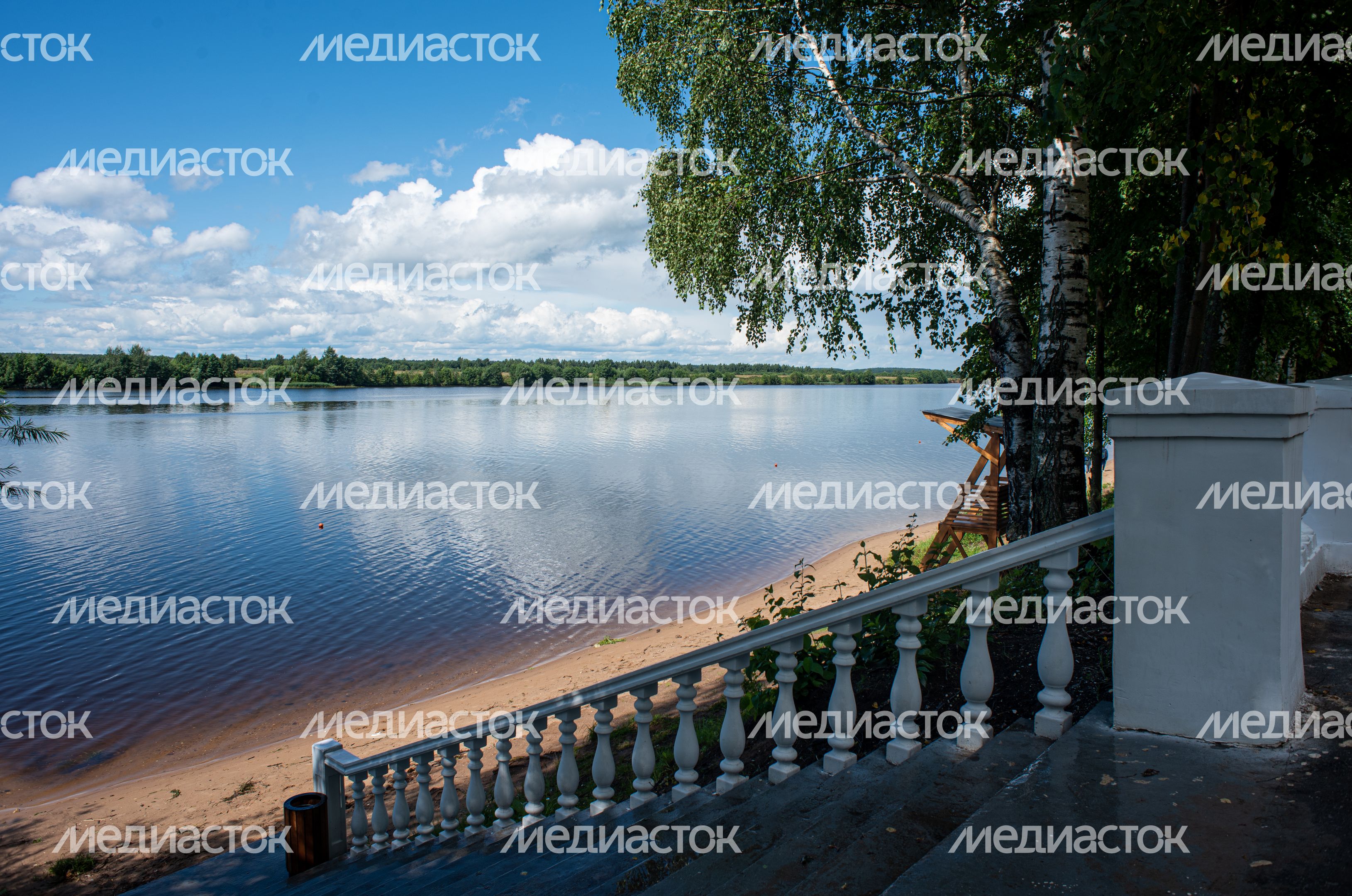 Летние виды города Дубна