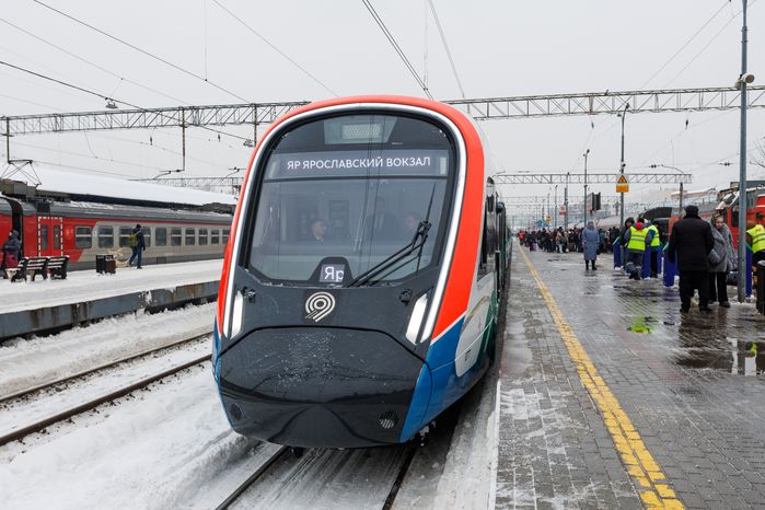 Поезд нового поколения «Иволга 4.0» на МЦД
