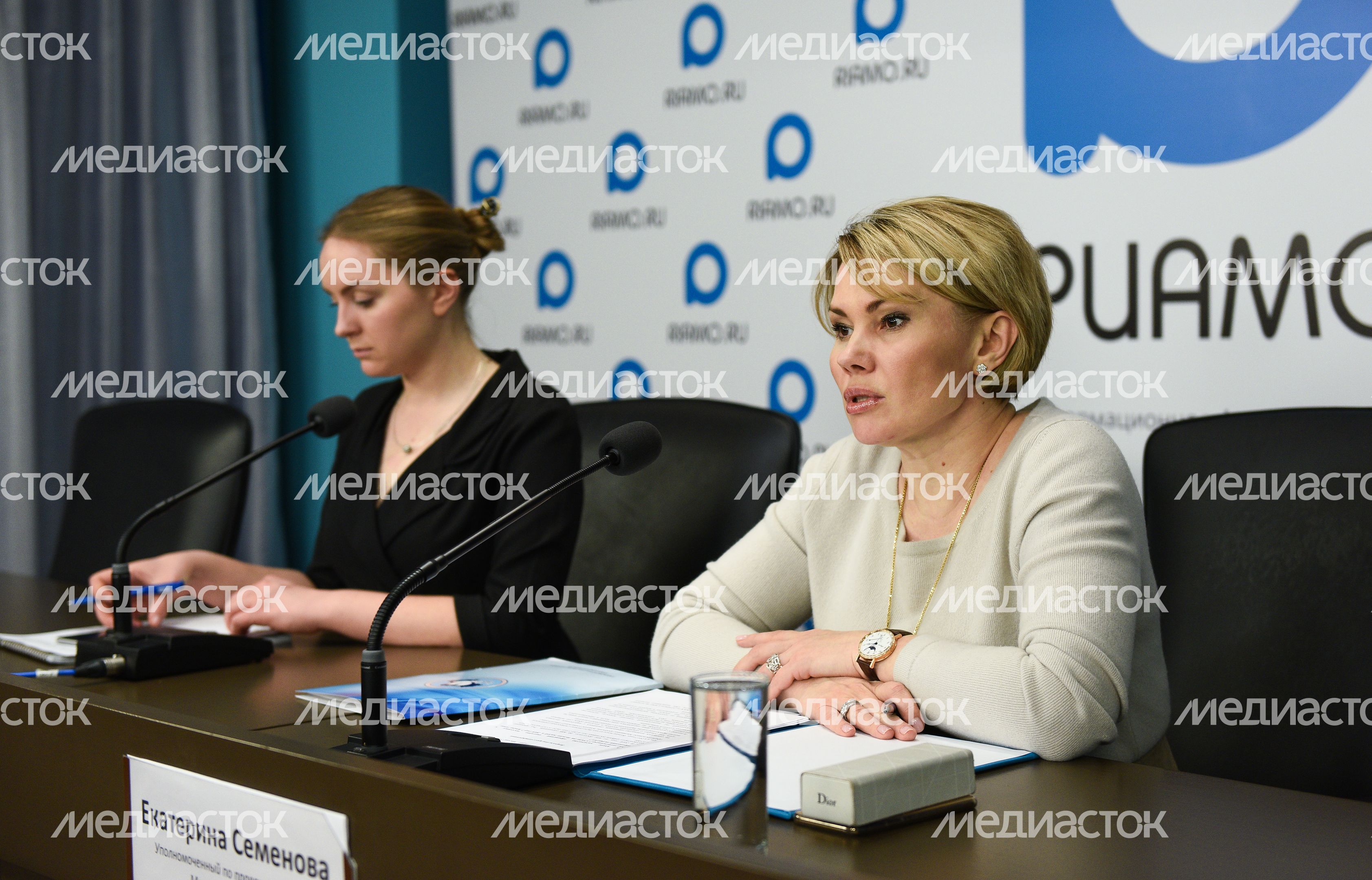 Пресс-конференция уполномоченного по правам человека в Подмосковье Екатерины Семеновой