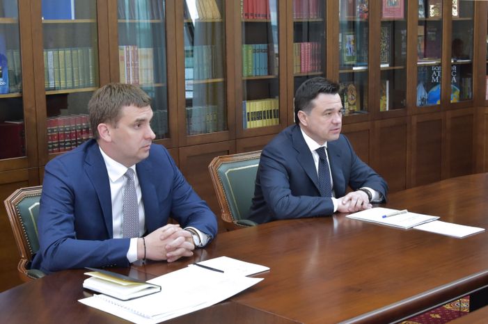 А. Воробьев провел рабочую встречу с активом Каширского района