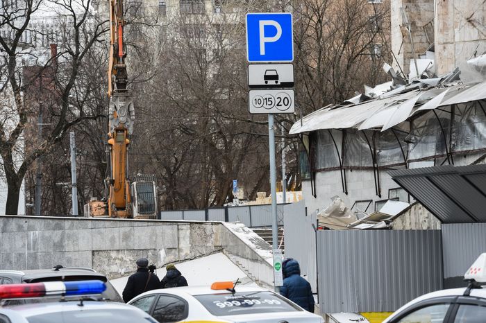 Снос кинотеатра «Соловей» в Москве