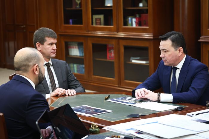 Рабочая встреча Губернатора Подмосковья с Главой Орехово-Зуевского городского округа