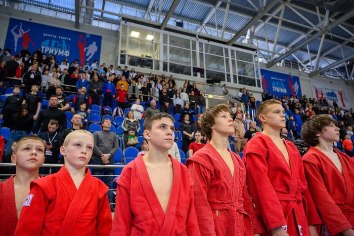 Всероссийские соревнования по самбо среди юношей и девушек в Люберцах