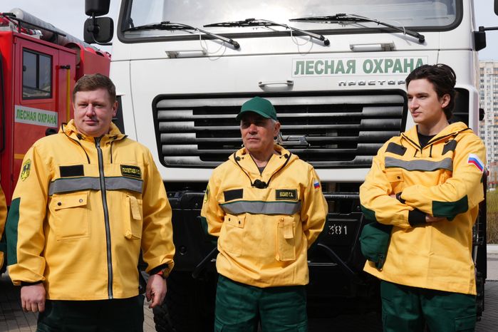 Передача специализированной лесотехники лесничествам Подмосковья