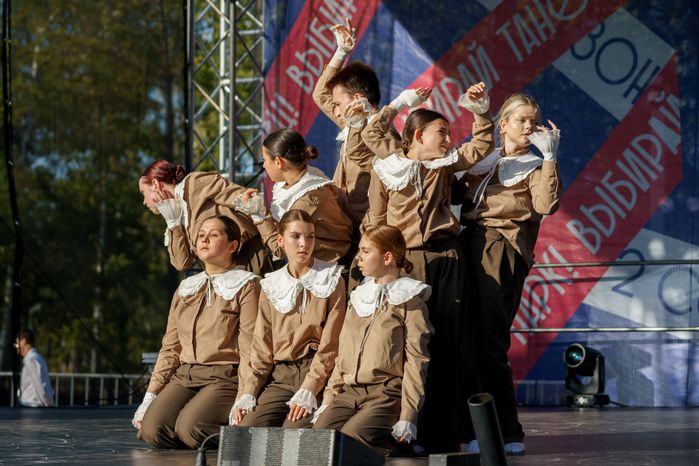 Гала-концерт второго сезона фестиваля «Город танцует в парках» в Ивантеевке