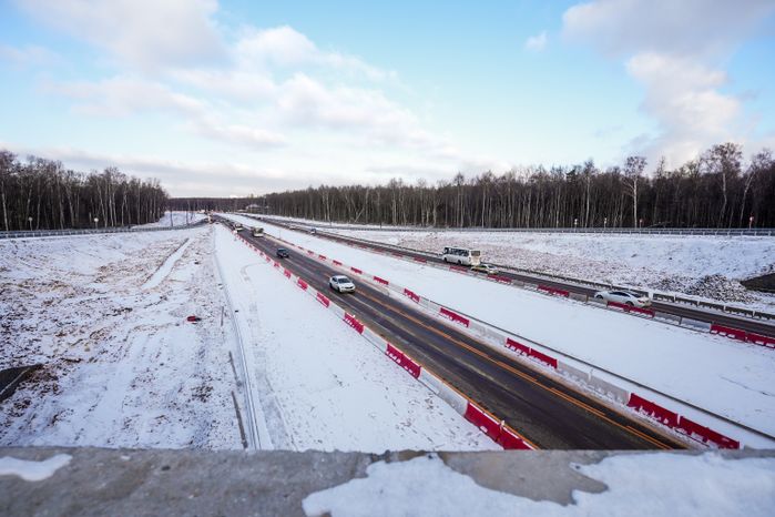 Первый участок Южно-Лыткаринской автомагистрали открыли в Ленинском округе