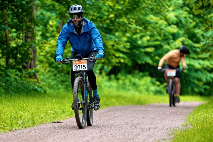 Первый велозаезд серии Gran Fondo Gravel Race в парке Малевича Одинцовского округа
