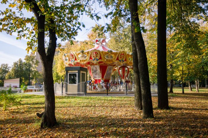 Воскресенск. Парк усадьбы Кривякино