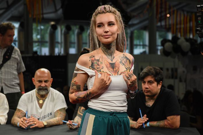 Открытие фестиваля «Russian Tattoo Expo» в Москве