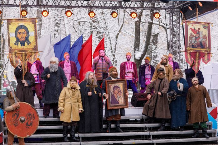 День народного единства в парке имени Л.Н. Толстого в Химках