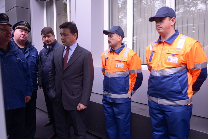 А. Воробьев посетил Химки с рабочим визитом