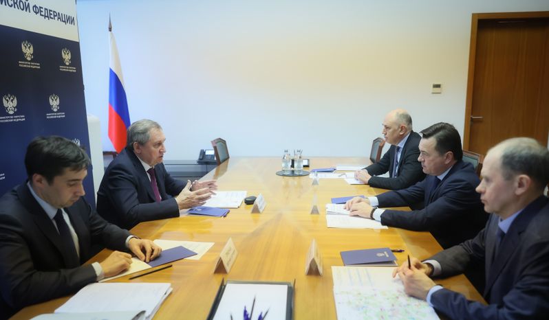 Встреча губернатора с министром энергетики РФ Николаем Шульгиновым