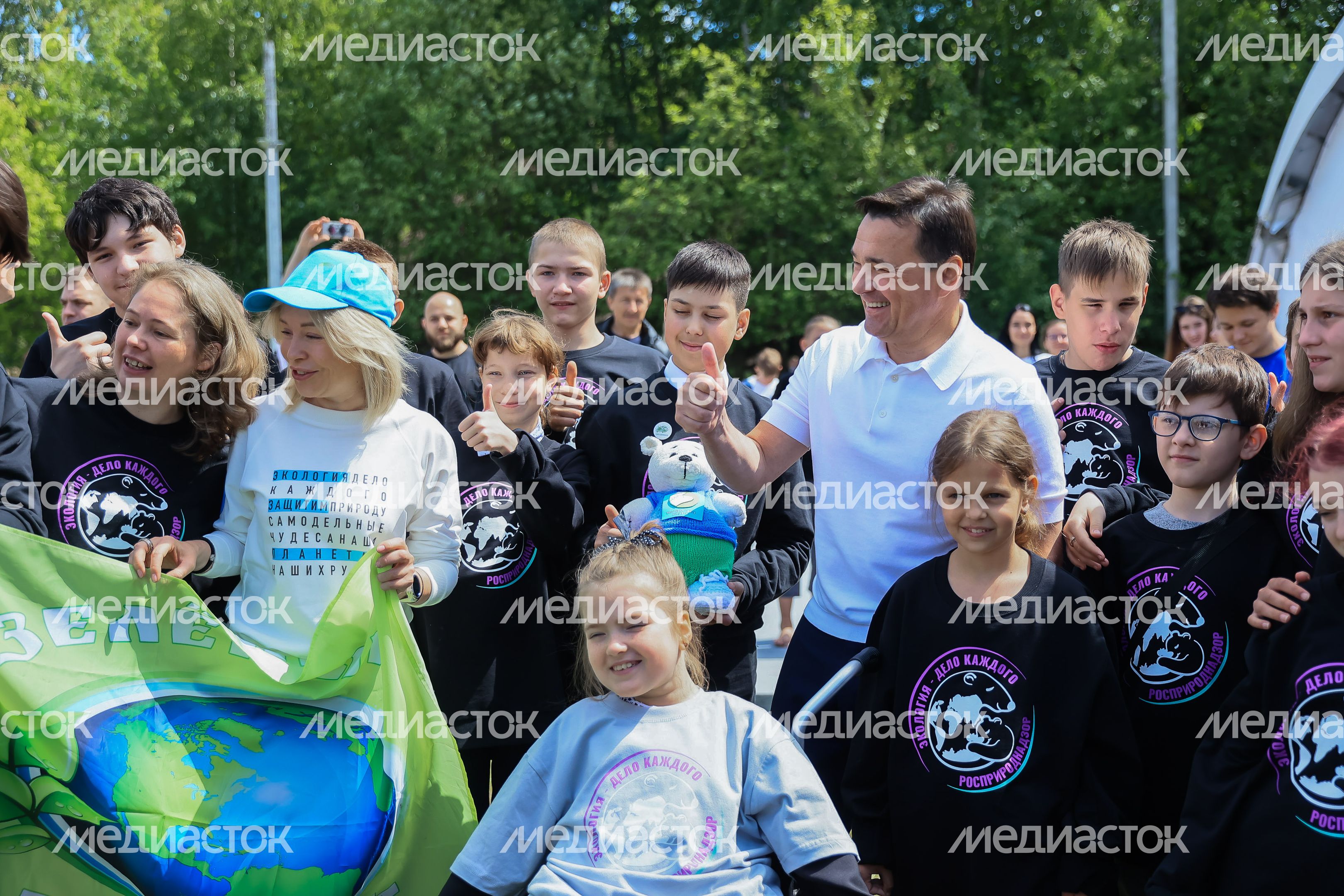 Посещение экологического фестиваля в Люберцах Губернатором Подмосковья