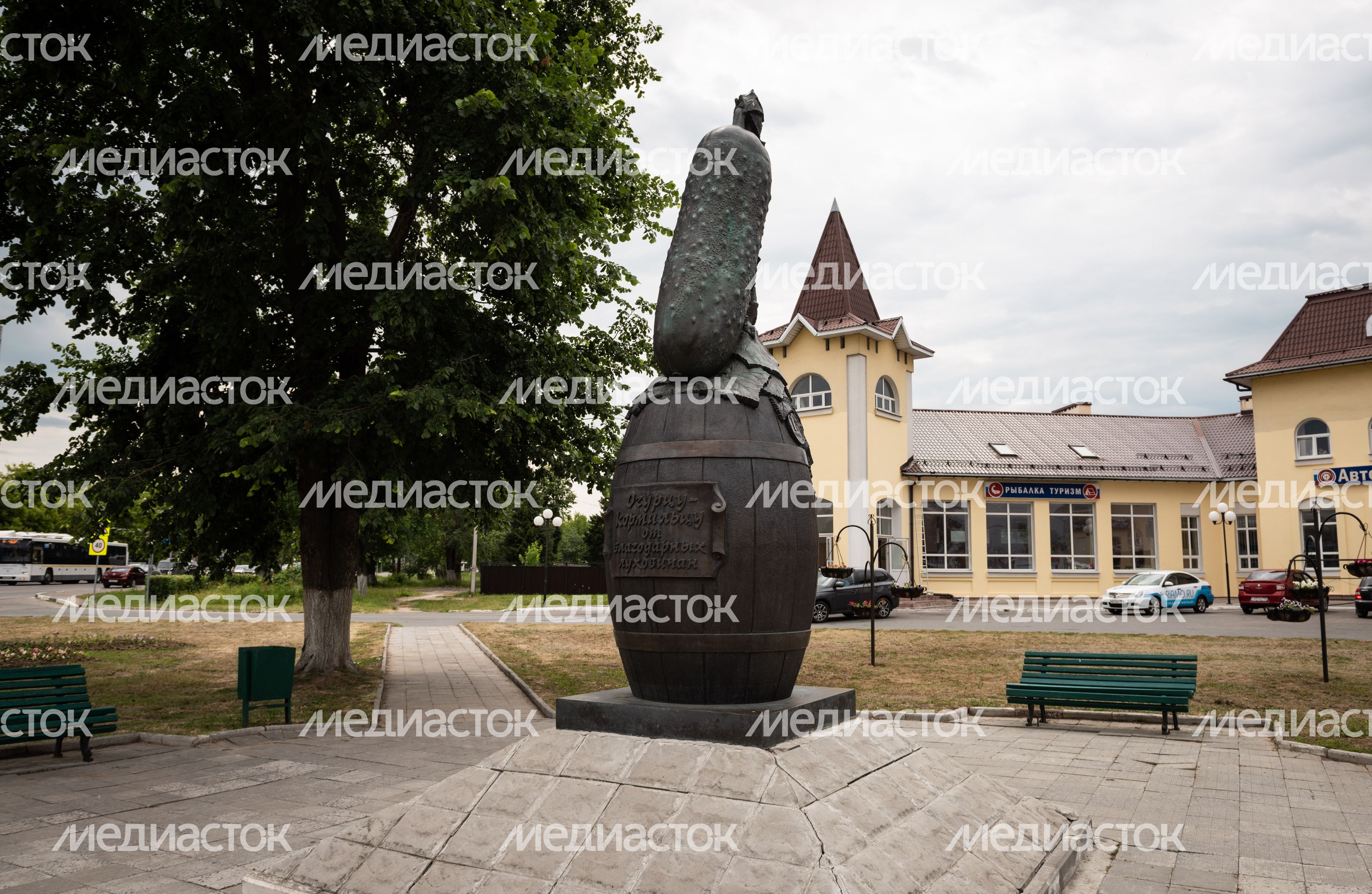 Виды города Луховицы