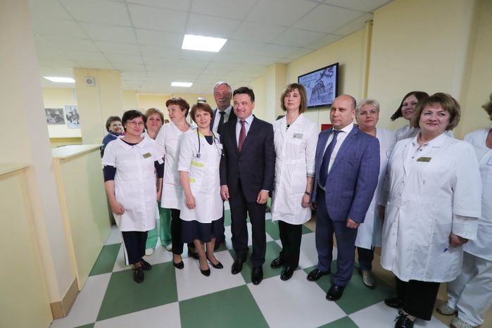 Рабочий визит губернатора Московской области в Жуковский, 01.06.2018