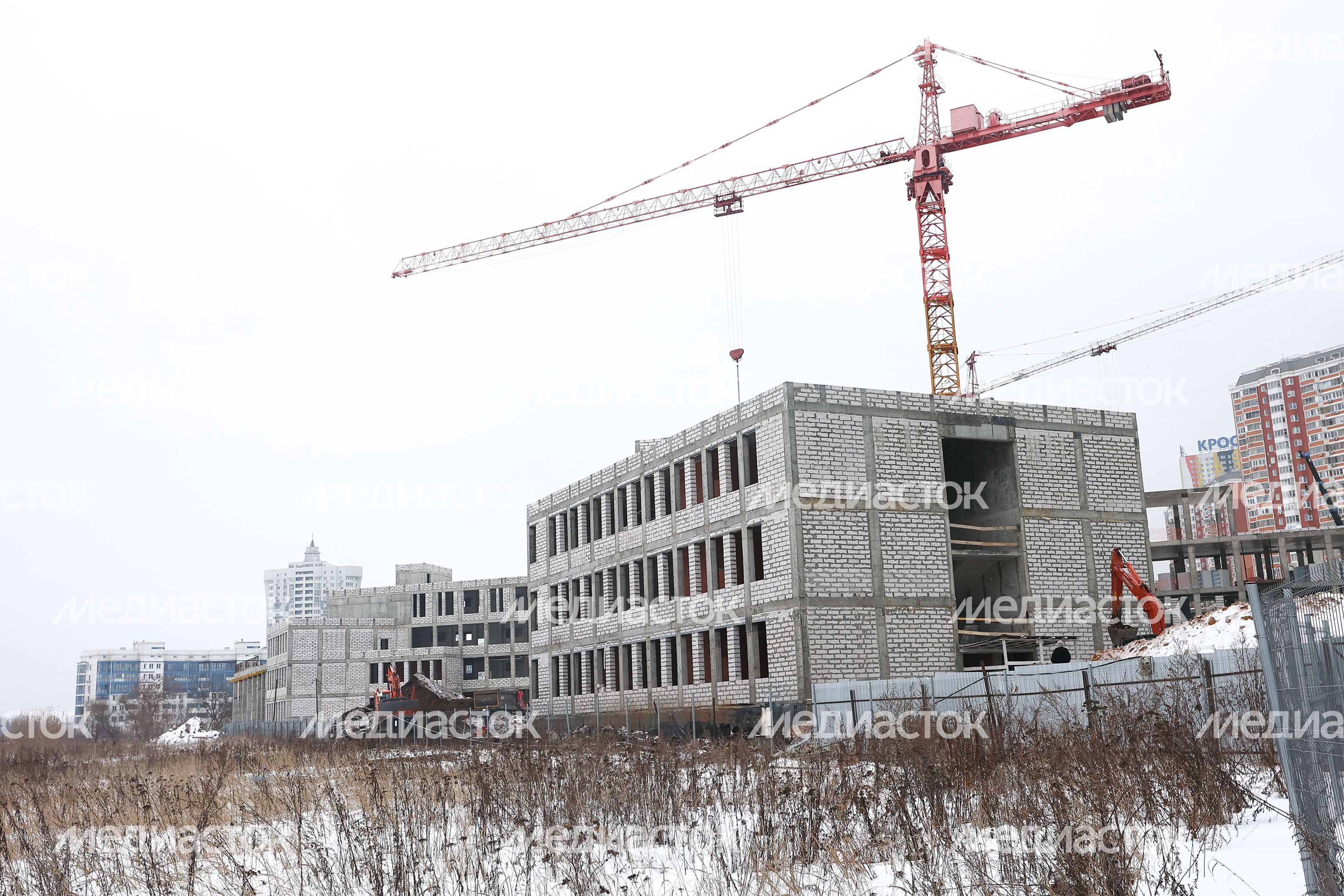 Проверка губернатором образовательного комлекса в Красногорске​