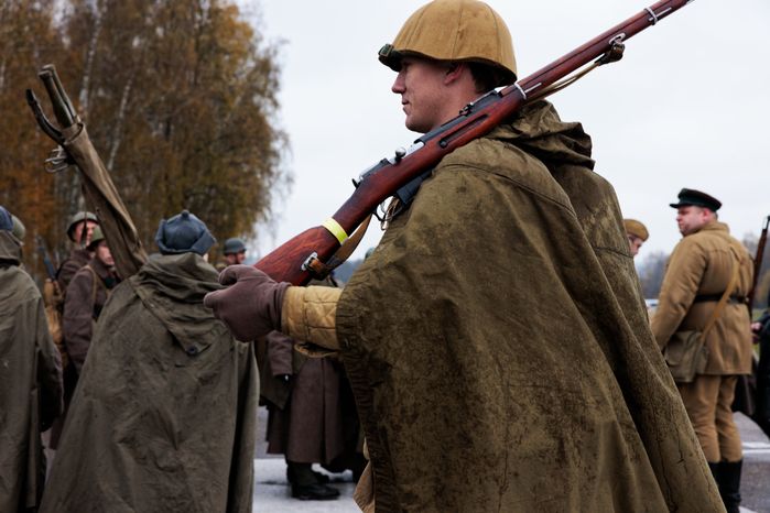 Военно-исторический фестиваль «Москва за нами. 1941 год» на Бородинском поле