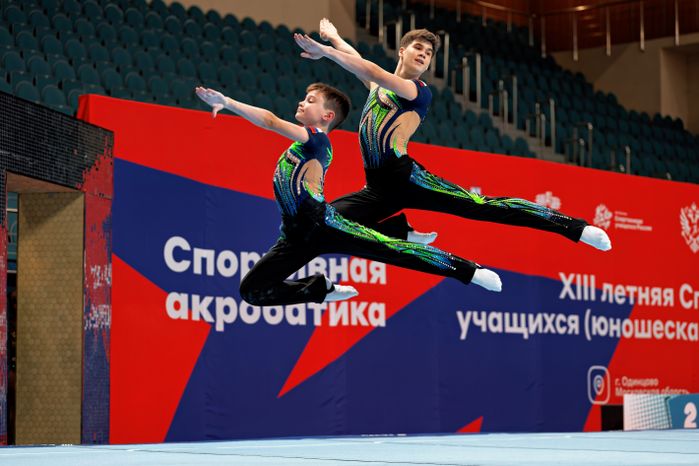 XIII Летняя Спартакиада учащихся России по спортивной аэробике акробатике в Одинцово