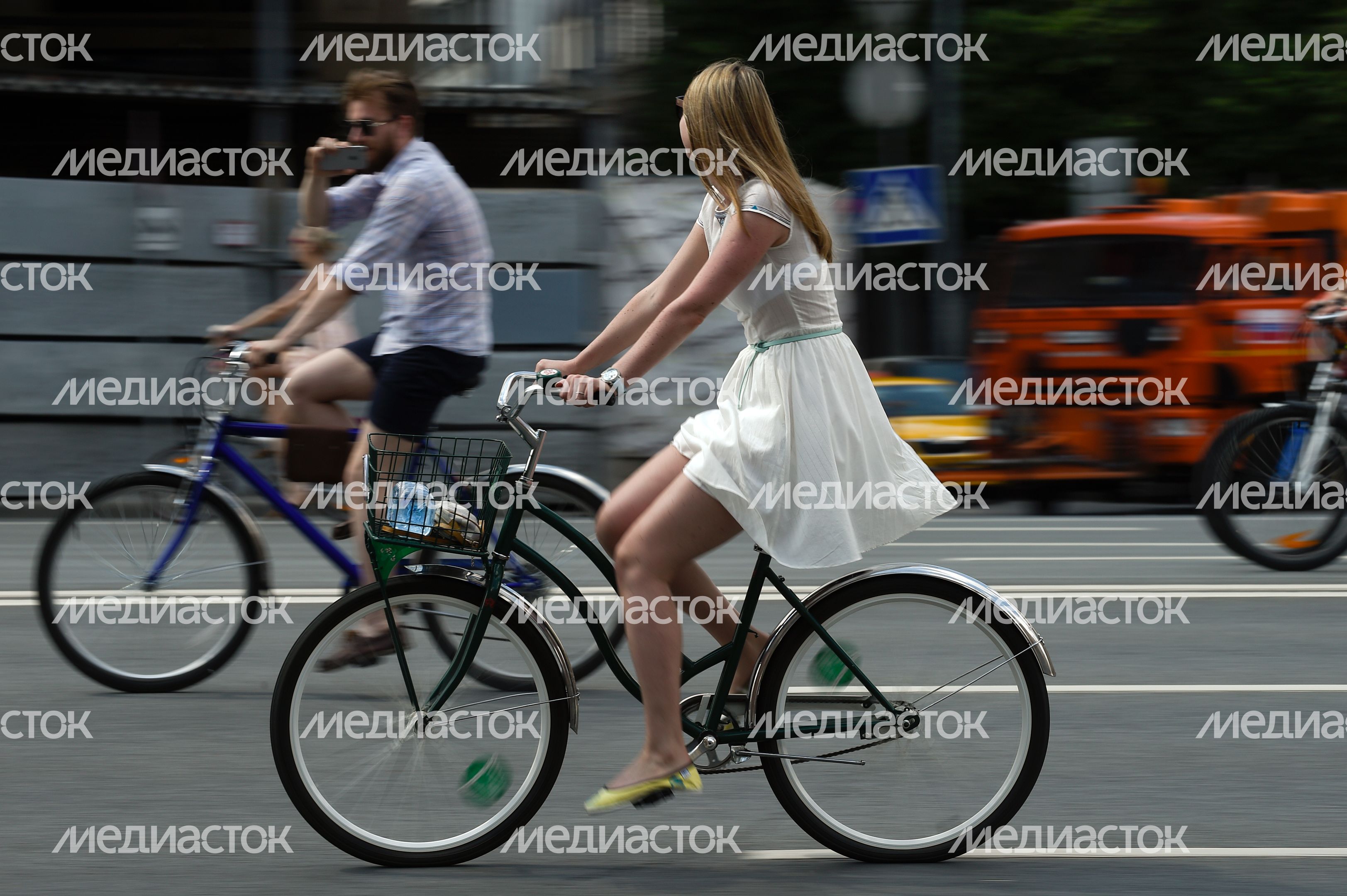 Всероссийский велопарад в Москве Всероссийский велопарад в Москве