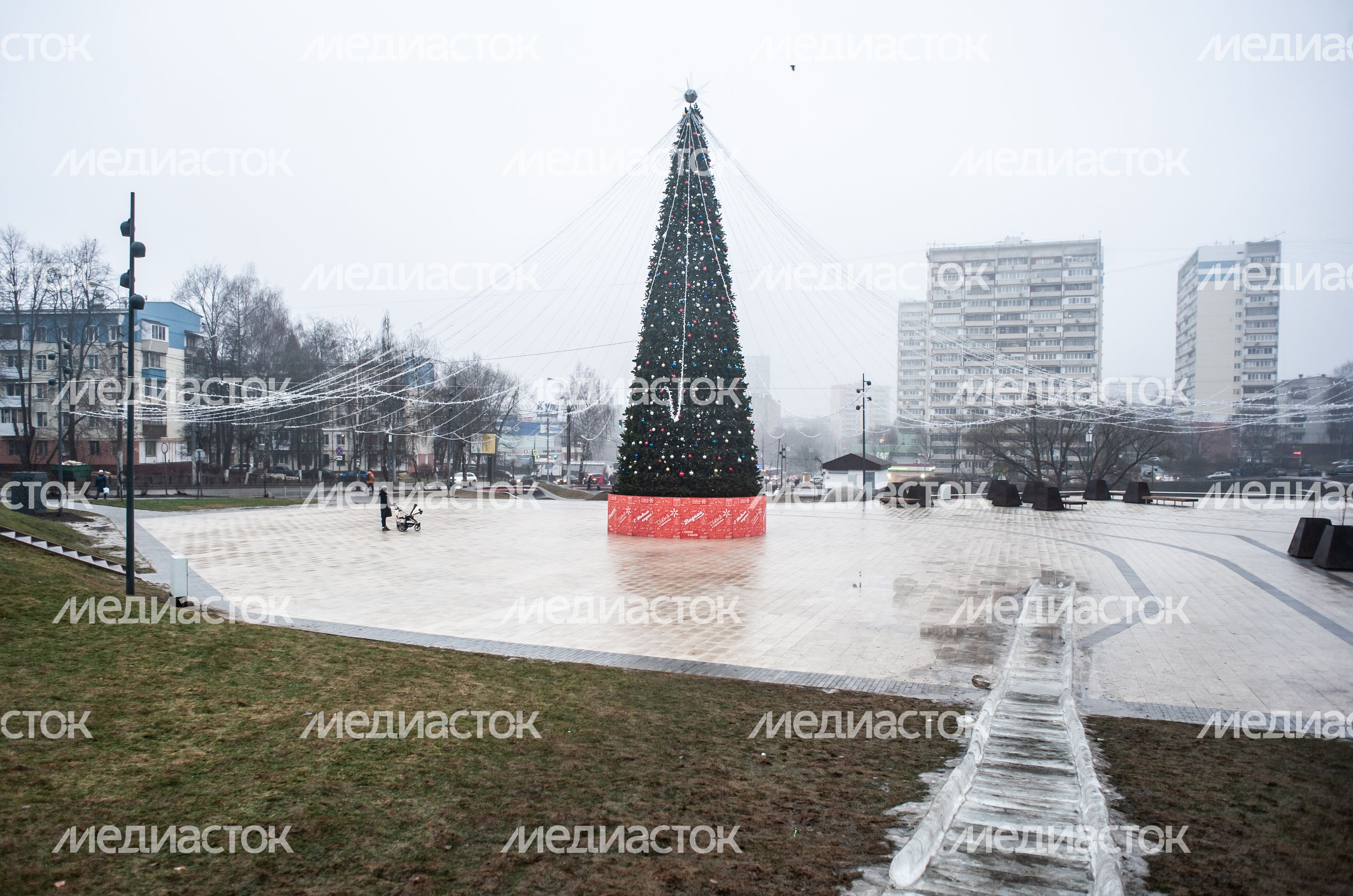 Виды города Видное
