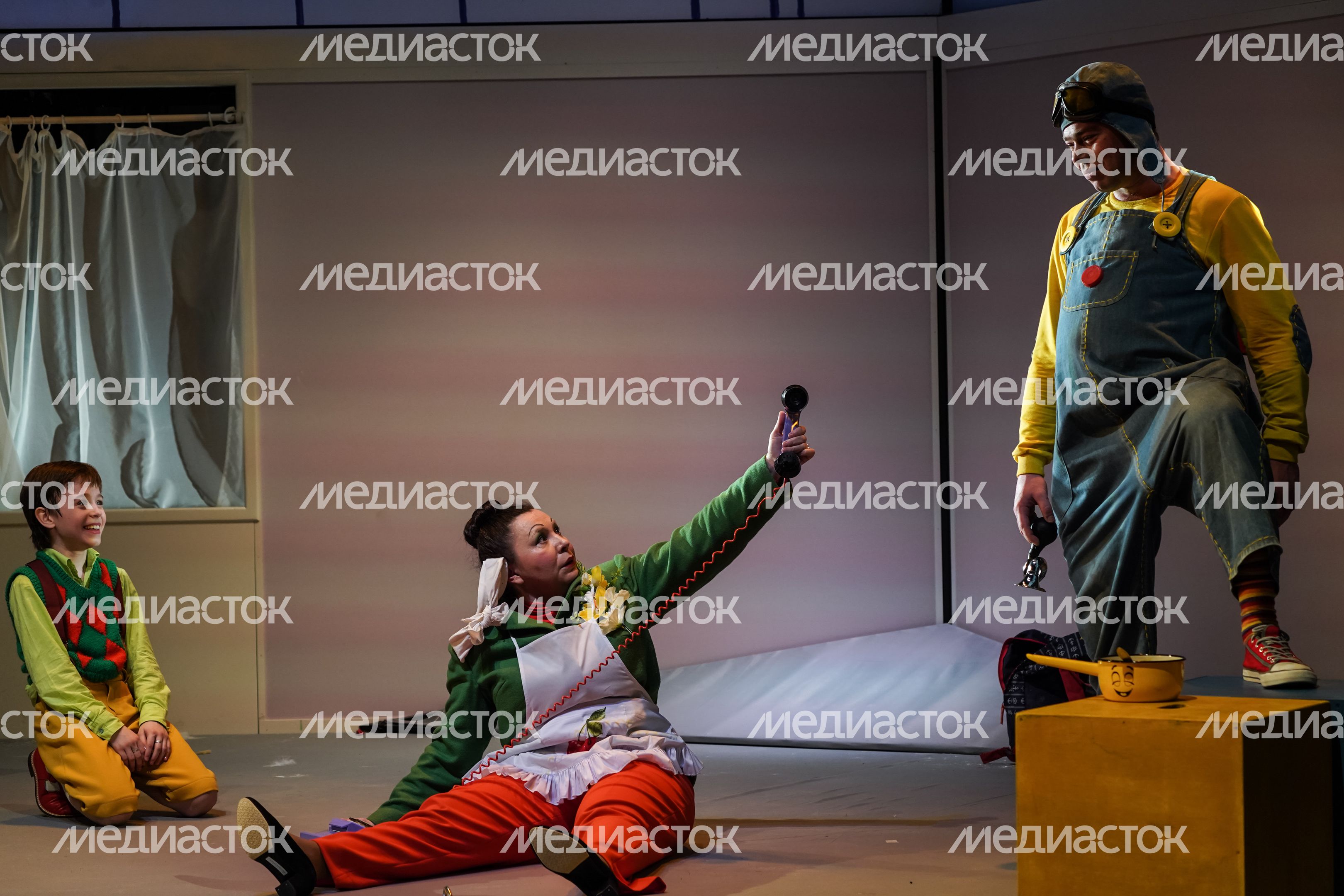 Премьера спектакля «Малыш и Карлсон» в Московском Губернском театре