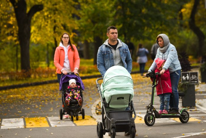 Золотая осень в парке «Сокольники»