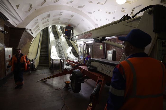 Благоустройство станции метро «Красные ворота»