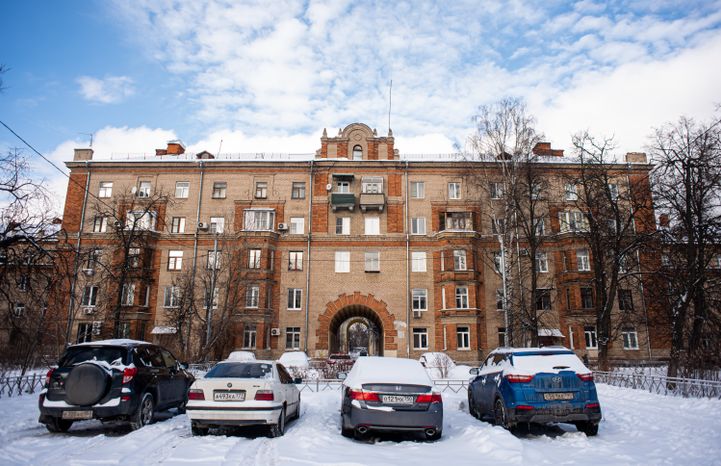 Зимние виды города Жуковский