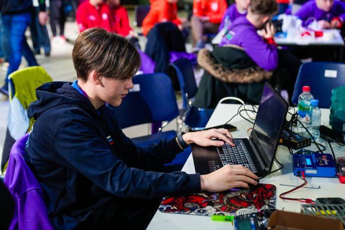 Финал международного чемпионата «Битва роботов» в Мытищах
