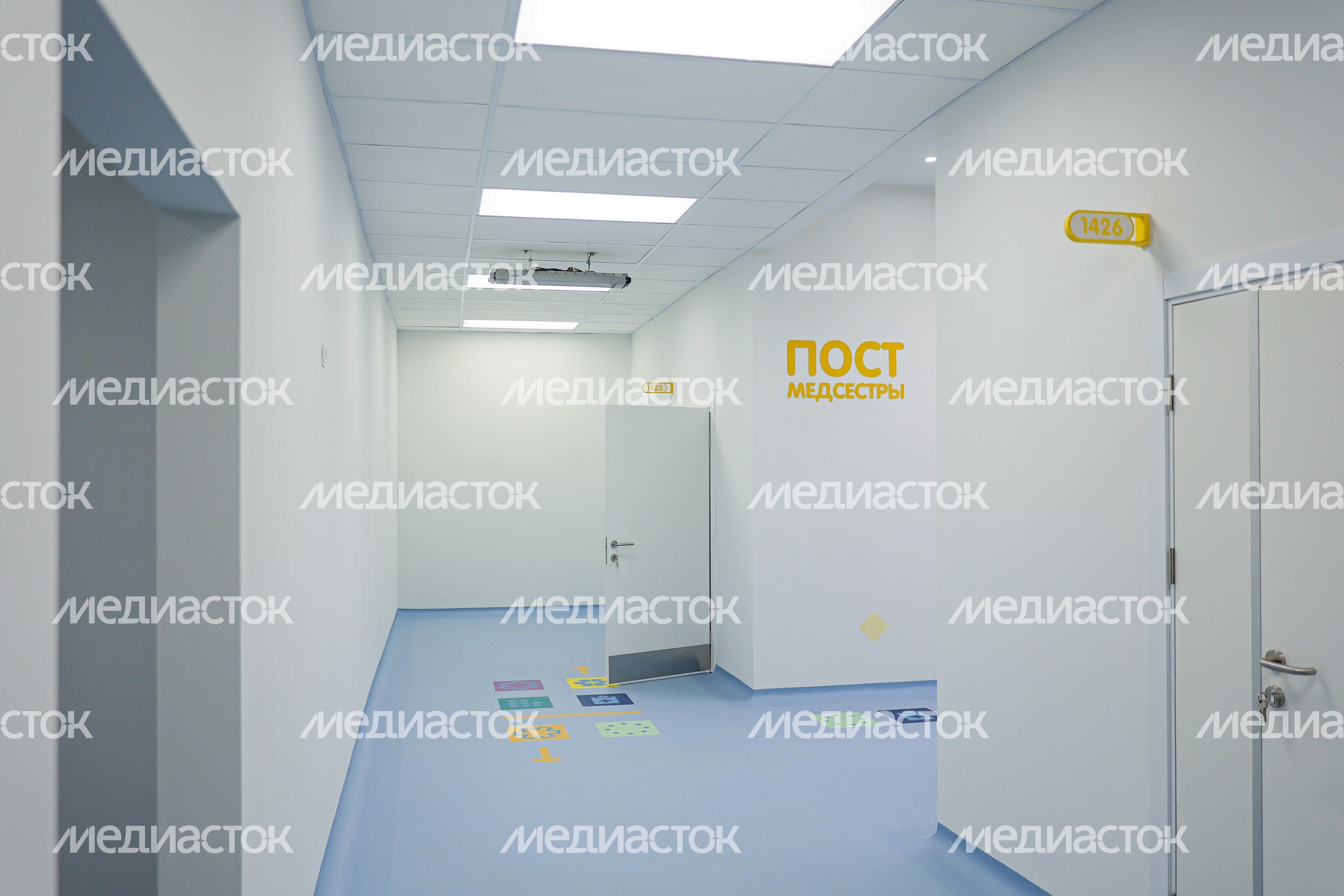 Посещение Губернатором Подмосковья стройплощадки Детской областной больницы в Красногорске