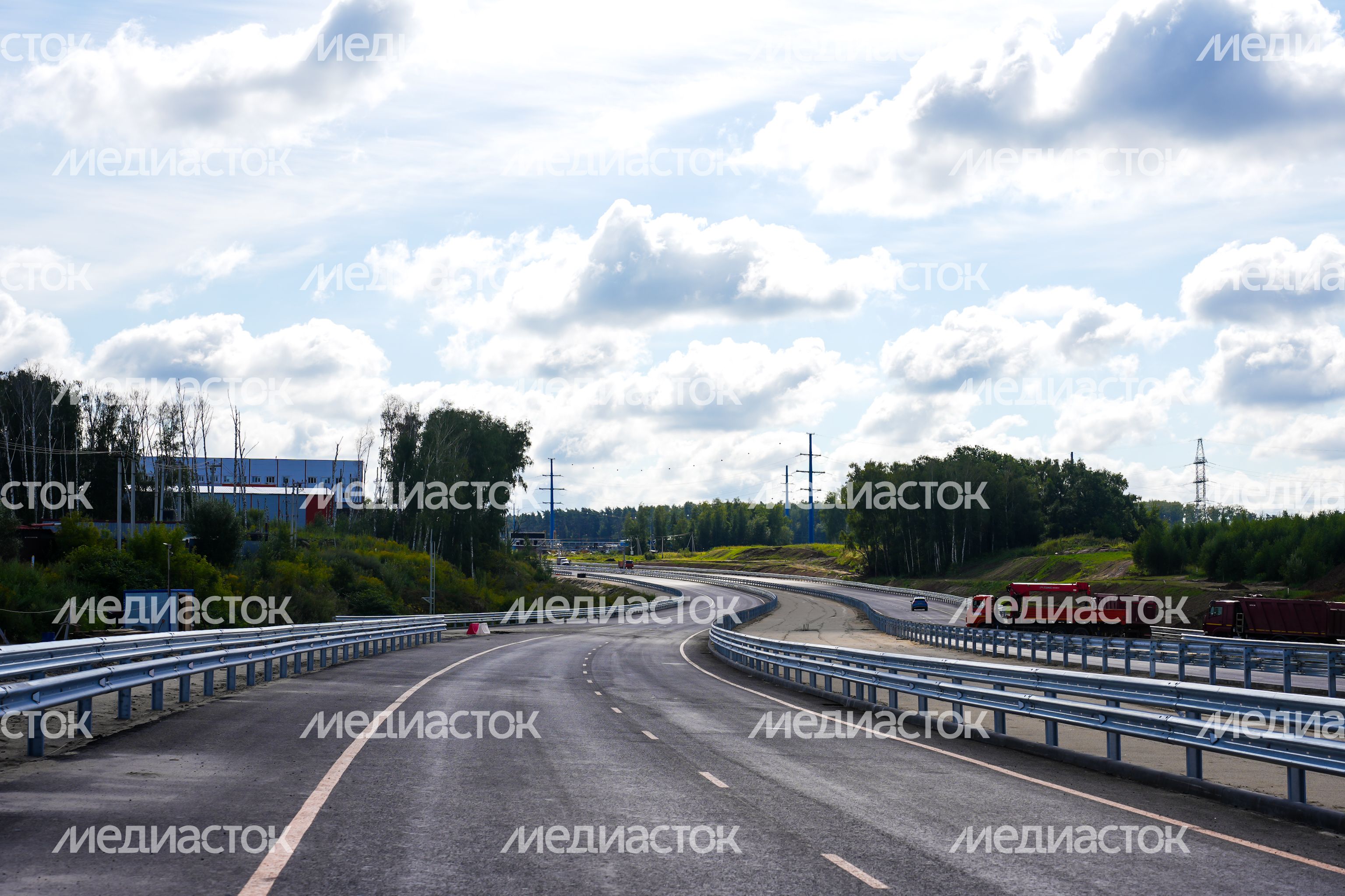 Открытие предпоследнего участка Южно-Лыткаринской автодороги
