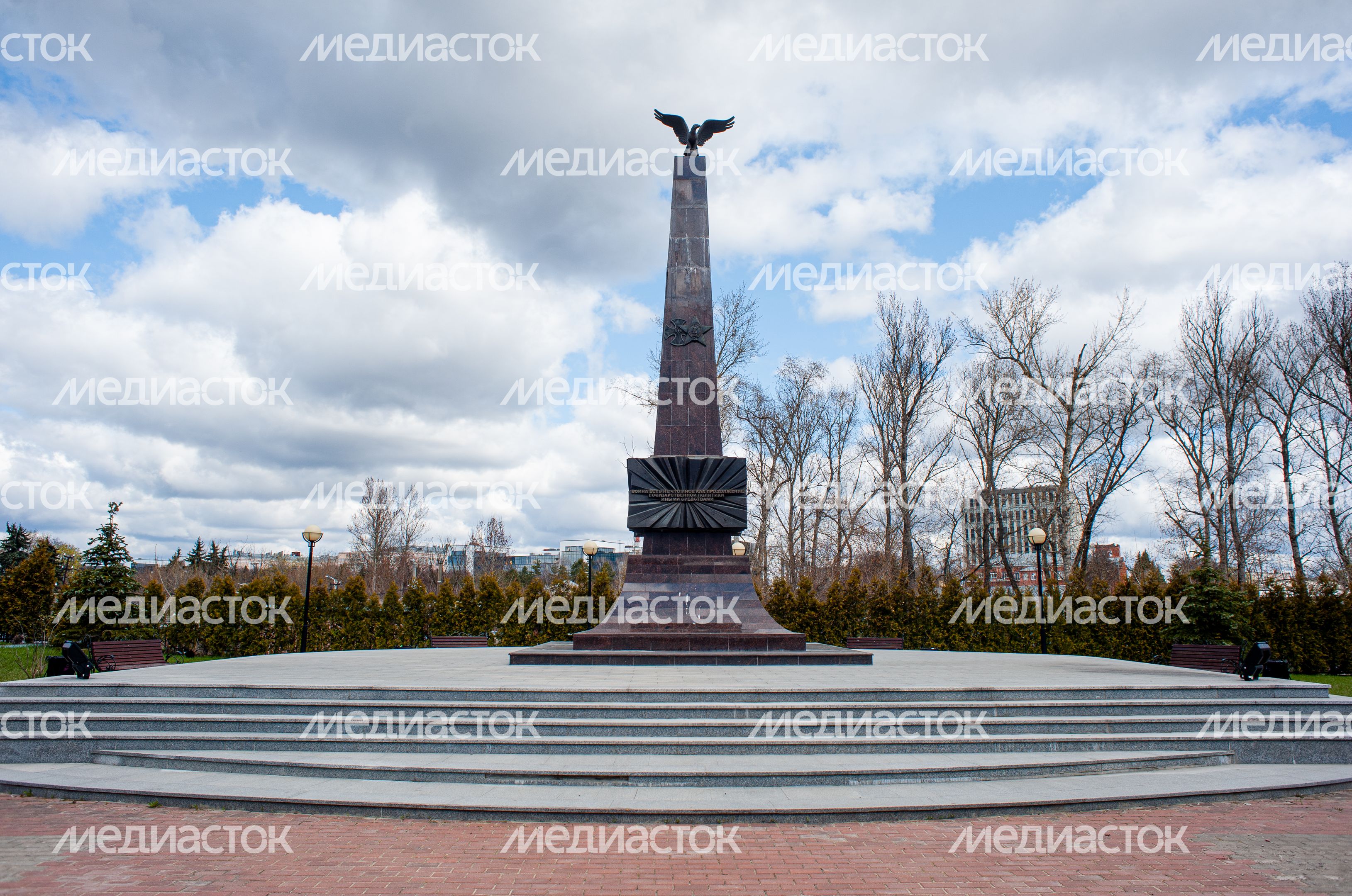 Весенние виды города Фрязино
