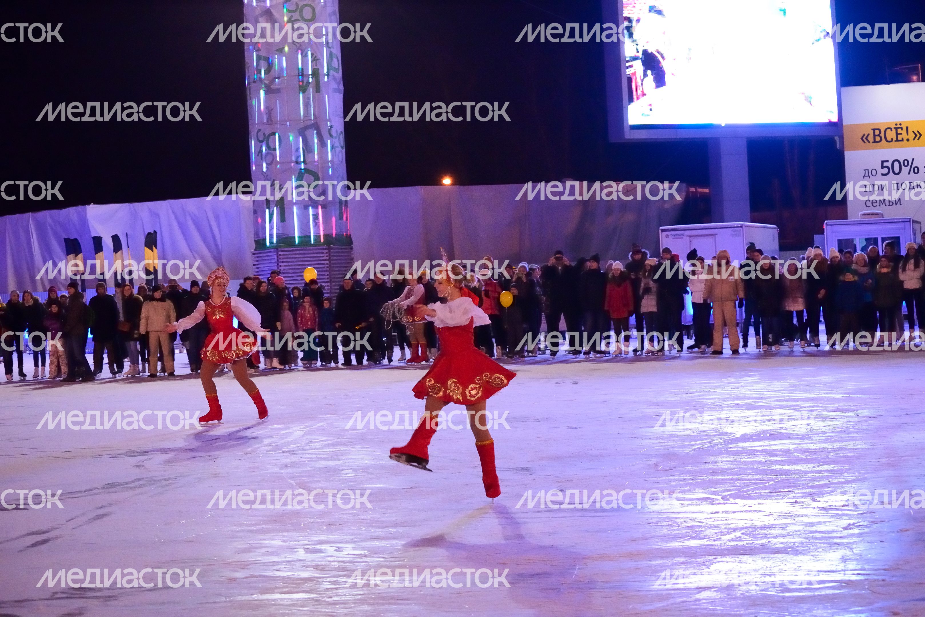 Открытие зимнего сезона в парке Сокольники