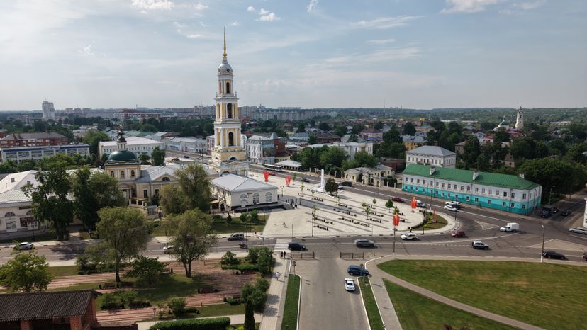 Благоустройство центральной части Коломны