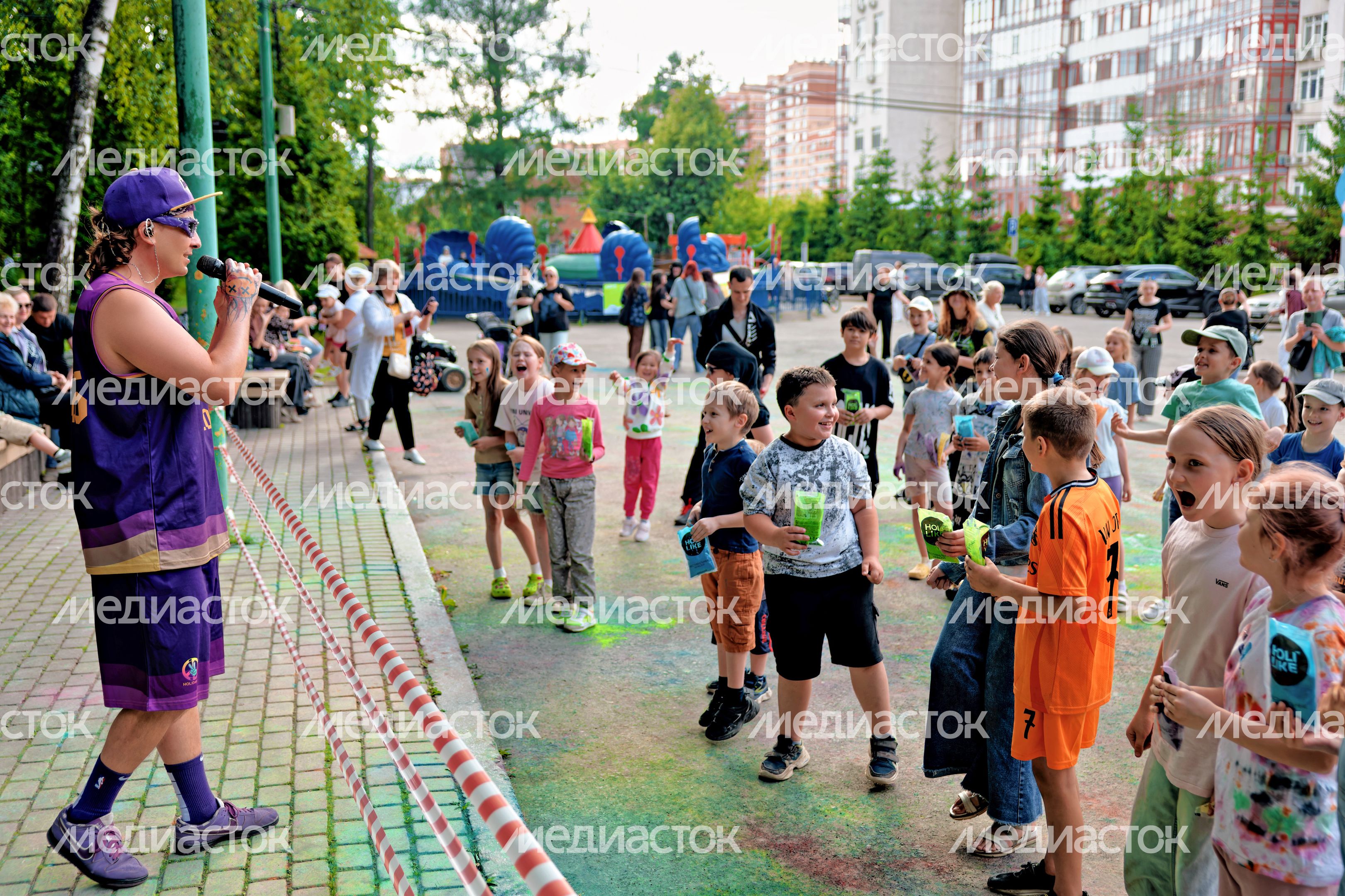 Яркий фестиваль красок в Видном Ленинского округа Яркий фестиваль красок в Видном Ленинского округа