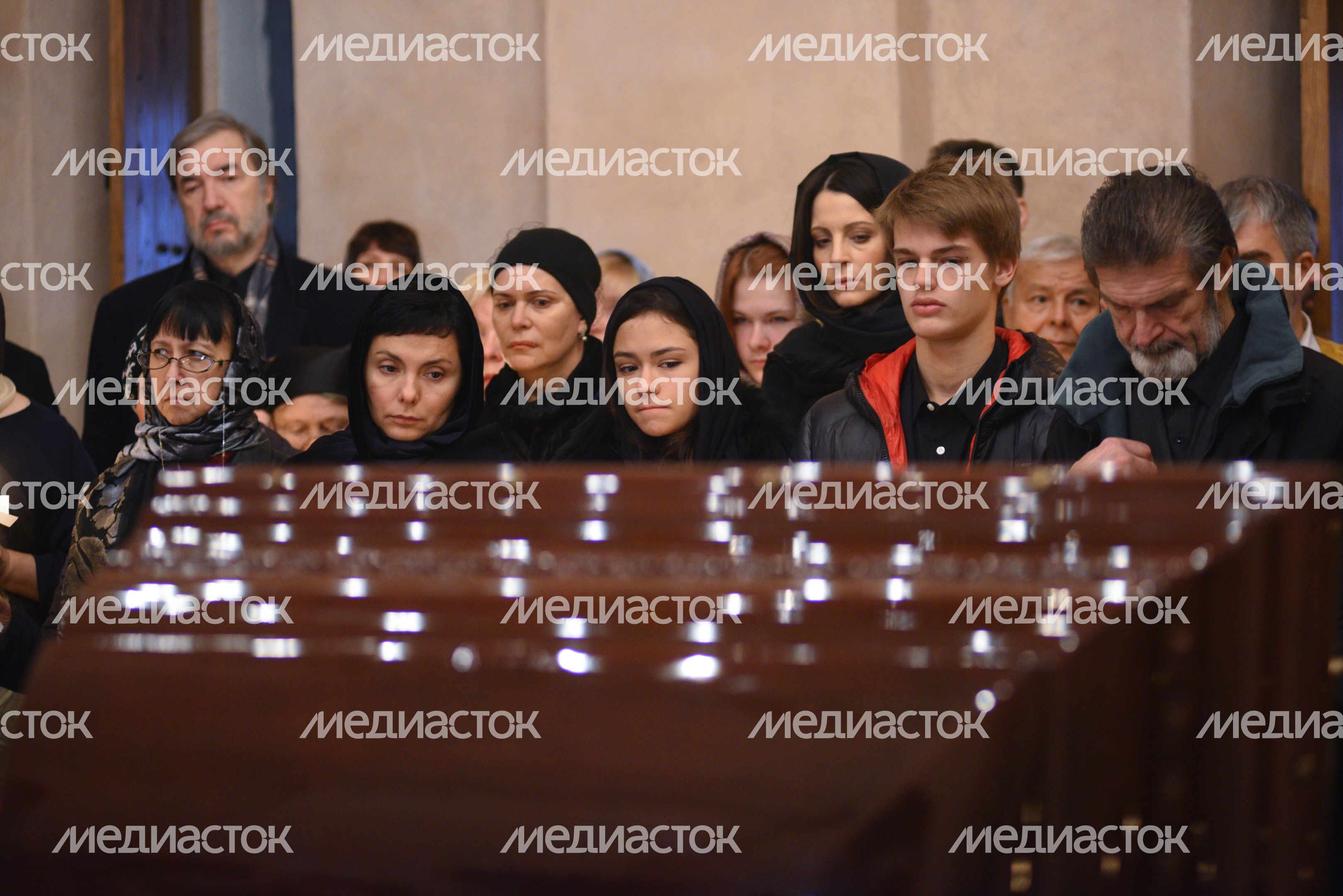 Церемония прощания с режиссером Георгием Юнгвальд-Хилькевичем в Москве