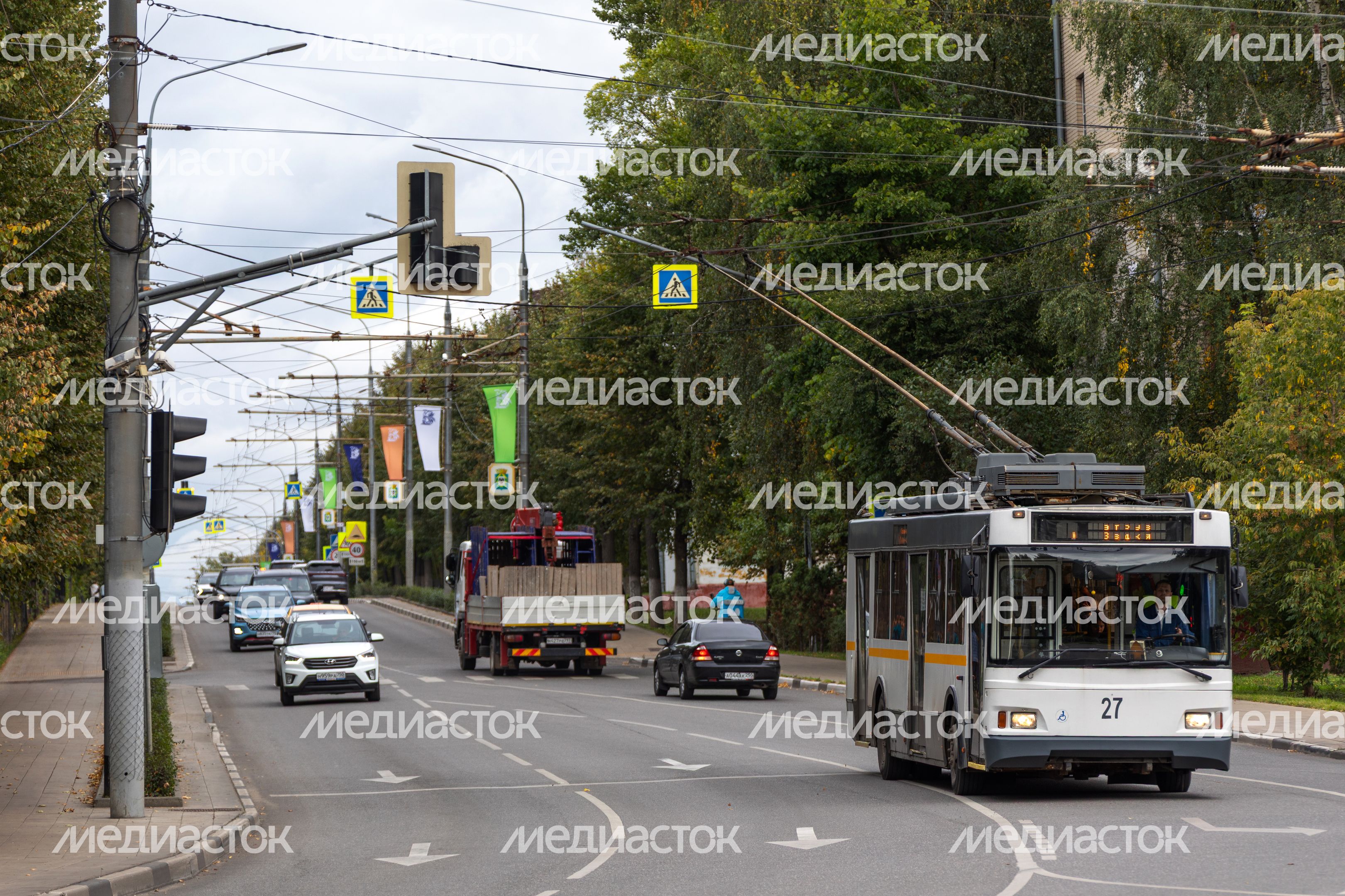 Осенние виды города Видное Ленинского округа