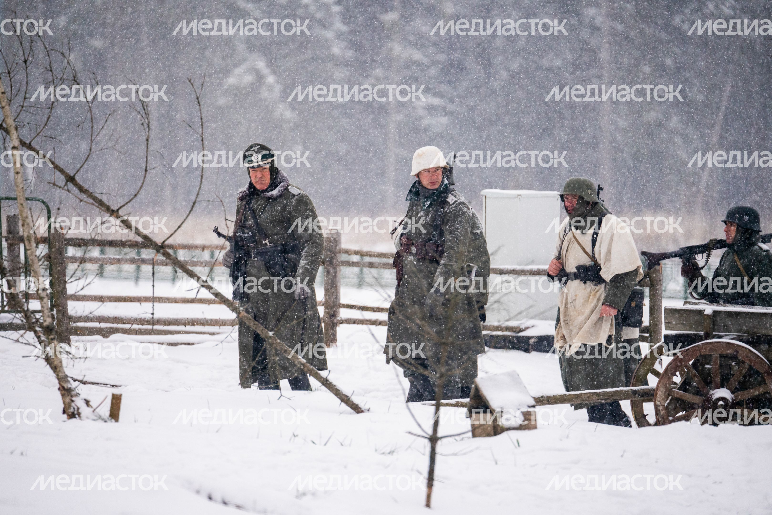 Военно-историческая реконструкция Битвы за Москву в Одинцовском округе Военно-историческая реконструкция Битвы за Москву в Одинцовском округе