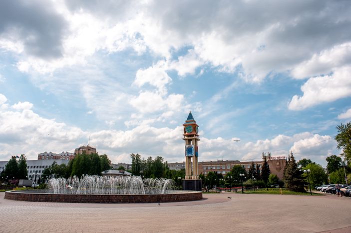 Весенние виды города Подольск