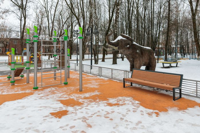 Комсомольский парк в Серпухове