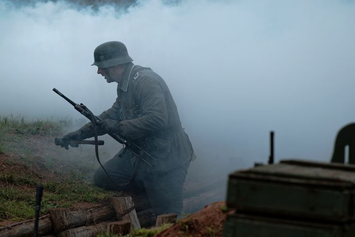 Военно-историческая реконструкция «Первый день войны» у Главного храма ВС РФ в День памяти и скорби