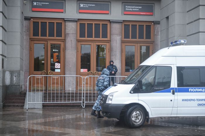 Ситуация на Киевском вокзале в Москве после задержания мужчины с гранатами