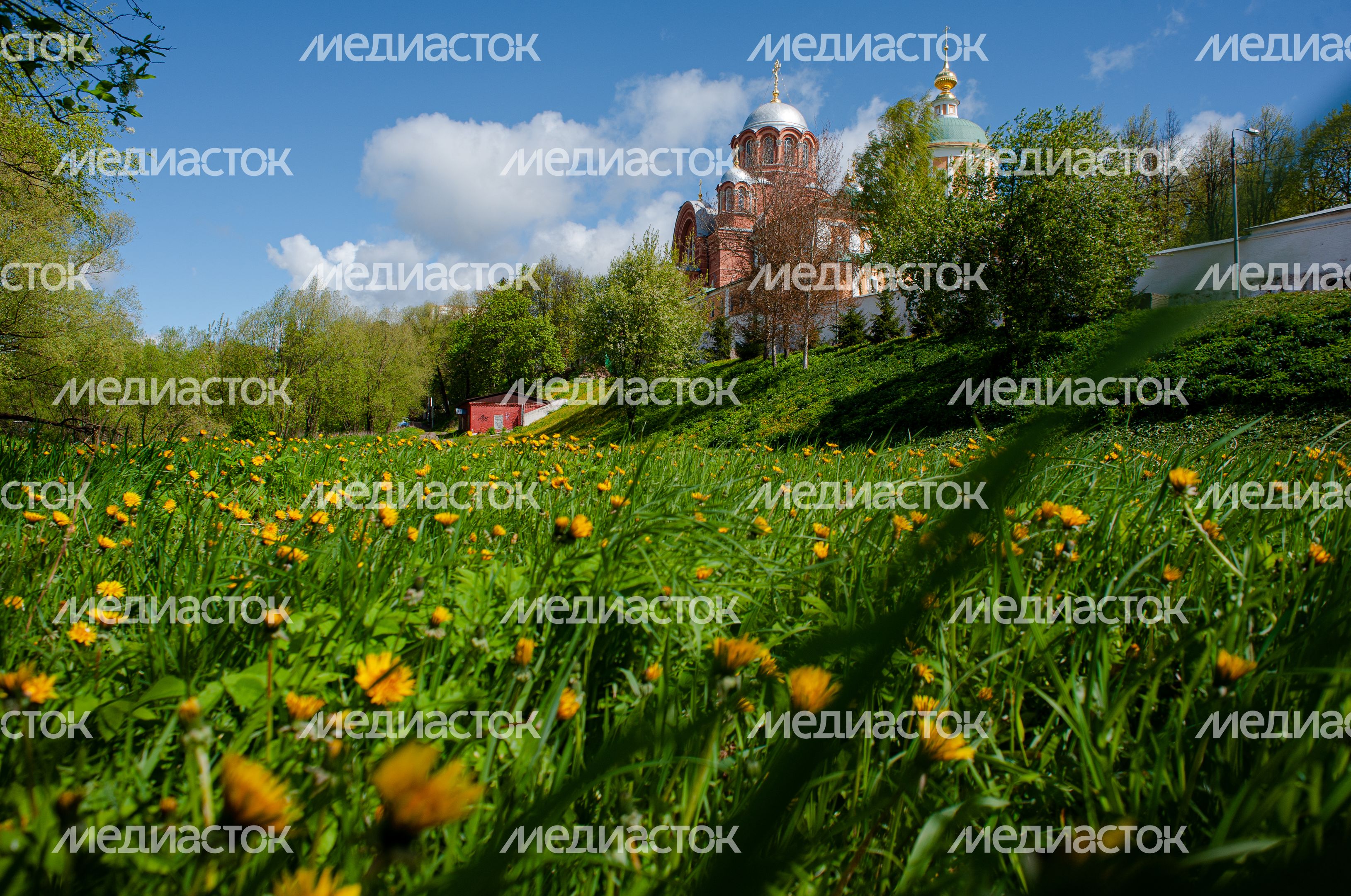 Весенние виды города Хотьково
