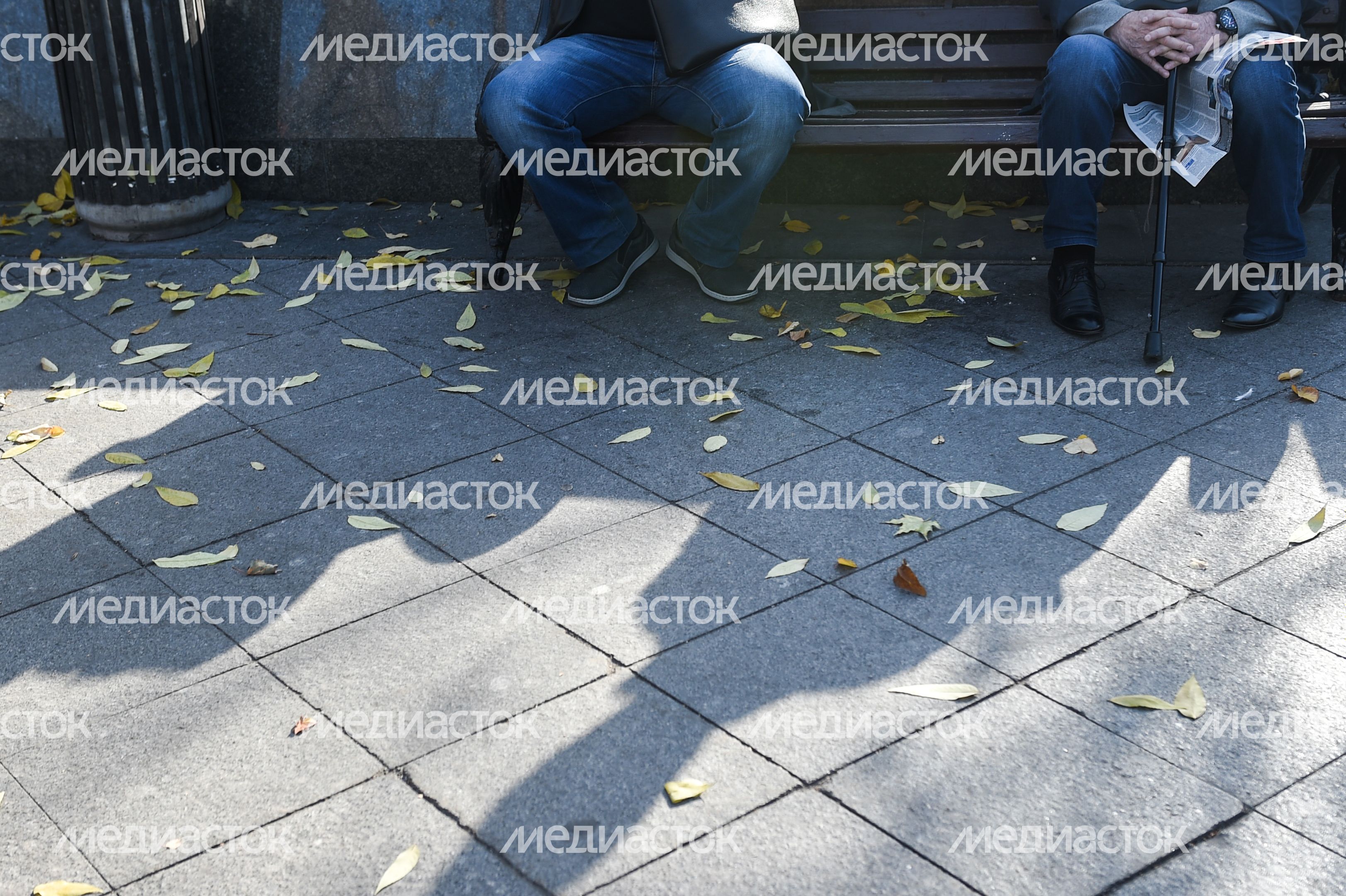 Пенсионеры в Москве