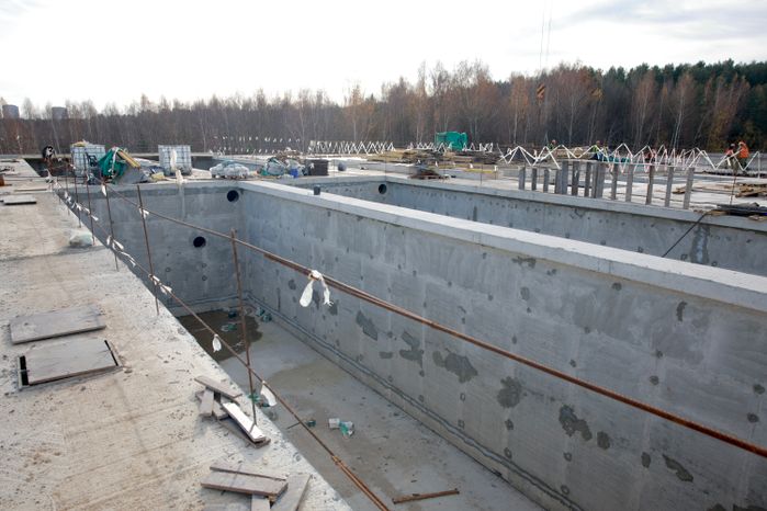 Реконструкция очистных сооружений в Звенигороде